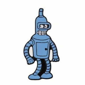 Futurama Bender enamel pin